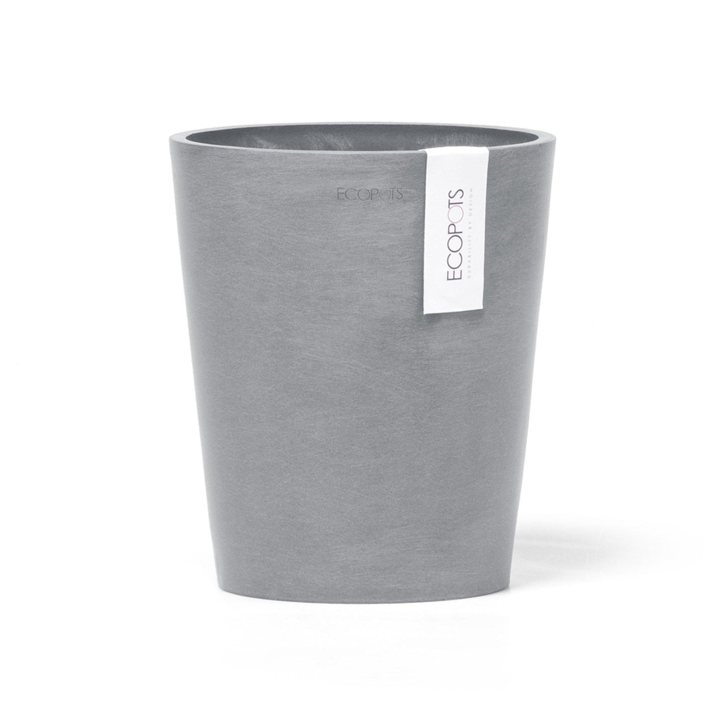 Kukkaruukku - Ecopots - Kukkaruukku Morinda 17cm siniharmaa - Ecopots - Uuden aikakauden kukkaruukku kierrätysmateriaalista