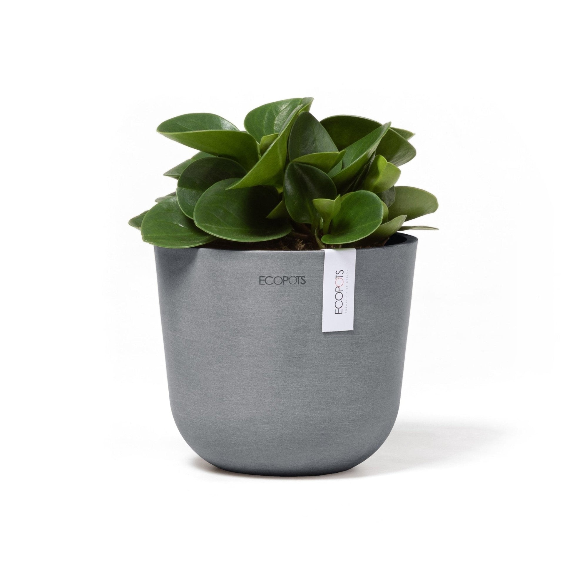 Kukkaruukku - Ecopots - Kukkaruukku Oslo 16cm siniharmaa - Ecopots - Uuden aikakauden kukkaruukku kierrätysmateriaalista