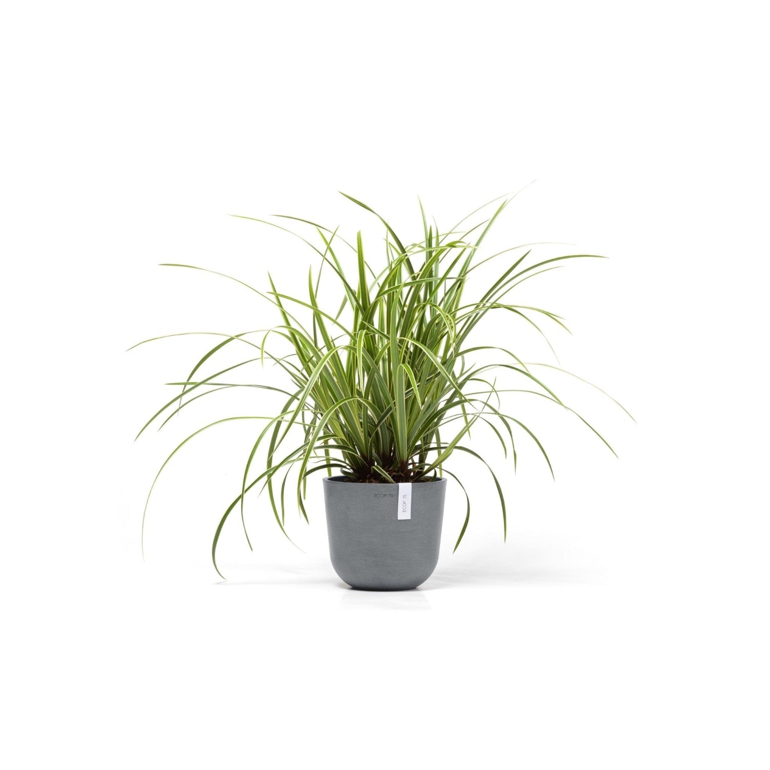 Kukkaruukku - Ecopots - Kukkaruukku Oslo 19cm siniharmaa - Ecopots - Uuden aikakauden kukkaruukku kierrätysmateriaalista