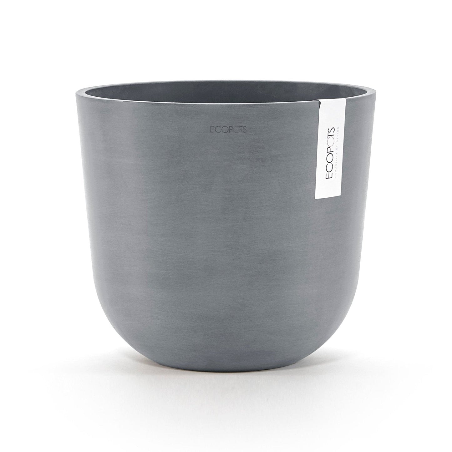 Kukkaruukku - Ecopots - Kukkaruukku Oslo 25cm siniharmaa - Ecopots - Uuden aikakauden kukkaruukku kierrätysmateriaalista