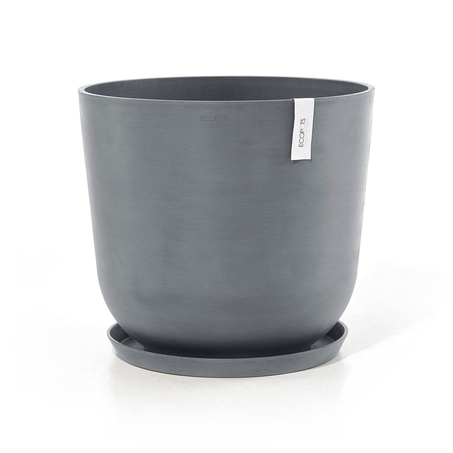 Kukkaruukku - Ecopots - Kukkaruukku Oslo 55cm siniharmaa - Ecopots - Uuden aikakauden kukkaruukku kierrätysmateriaalista