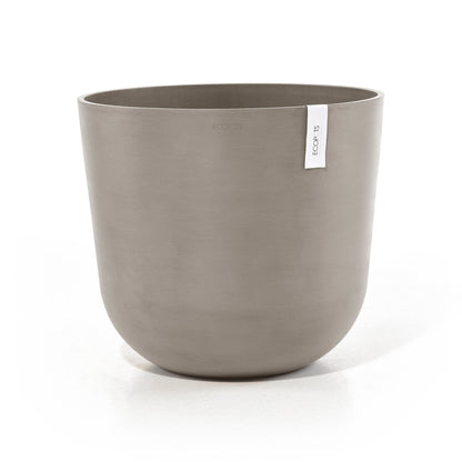 Kukkaruukku - Ecopots - Kukkaruukku Oslo 65cm taupe - Ecopots - Uuden aikakauden kukkaruukku kierrätysmateriaalista