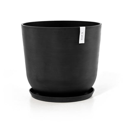 Kukkaruukku - Ecopots - Kukkaruukku Oslo 65cm tummanharmaa - Ecopots - Uuden aikakauden kukkaruukku kierrätysmateriaalista