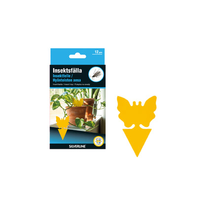Insektsfälla Krukväxt Limfjäril 12-pack