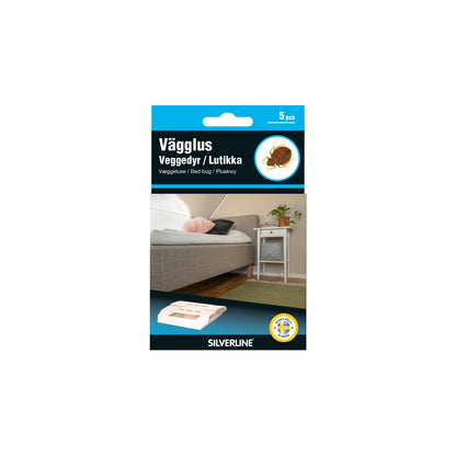 Vägglusfälla 5-pack