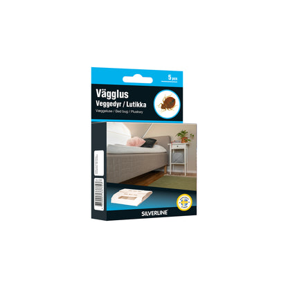 Vägglusfälla 5-pack
