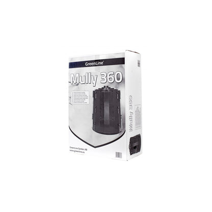 Warm compost Mully 360l black -15 °C 
