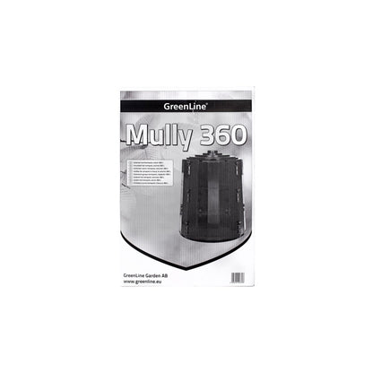 Warm compost Mully 360l black -15 °C 