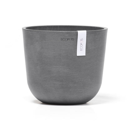 Kukkaruukku - Ecopots - Oslo 19cm harmaa - Ecopotskauppa - Uuden aikakauden kukkaruukku