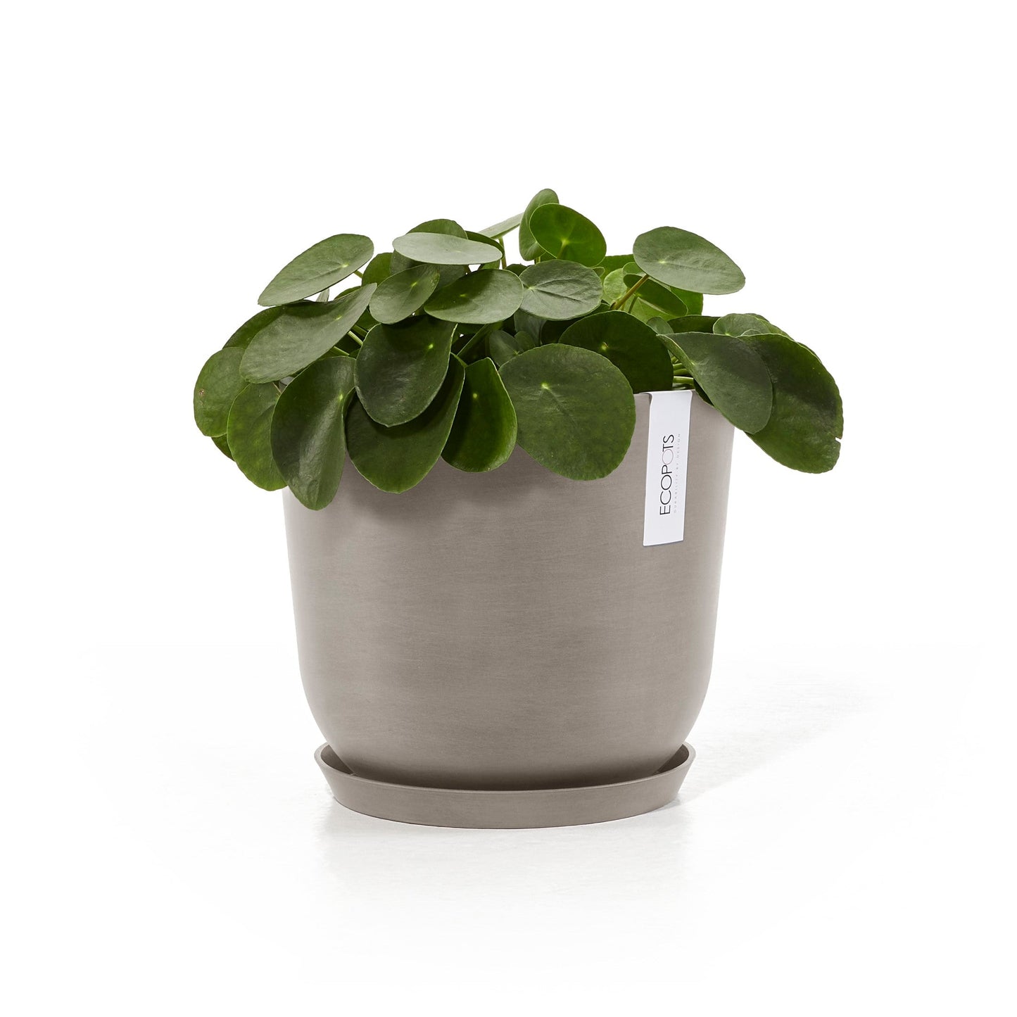 Kukkaruukku - Ecopots - Oslo 25cm taupe - Ecopotskauppa - Uuden aikakauden kukkaruukku