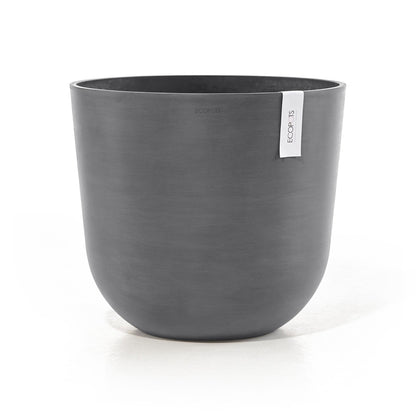 Kukkaruukku - Ecopots - Oslo 45cm harmaa - Ecopotskauppa - Uuden aikakauden kukkaruukku