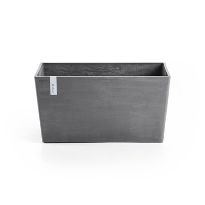 Kukkaruukku - Ecopots - Pariisi 80cm harmaa - Ecopotskauppa - Uuden aikakauden kukkaruukku