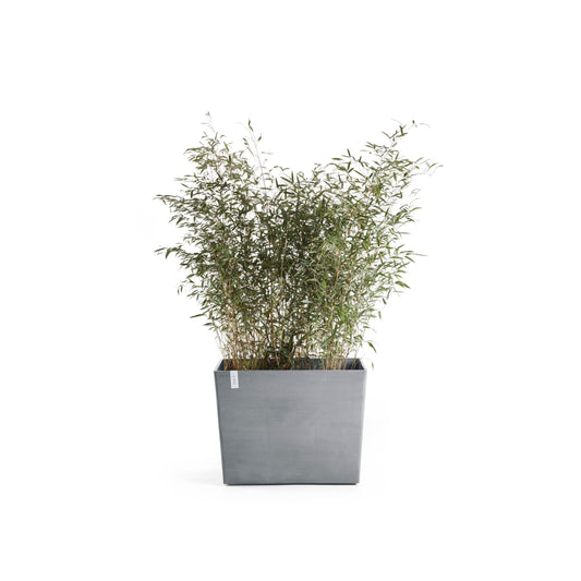 Kukkaruukku - Ecopots - Pariisi pyörillä 85cm siniharmaa - Ecopotskauppa - Uuden aikakauden kukkaruukku