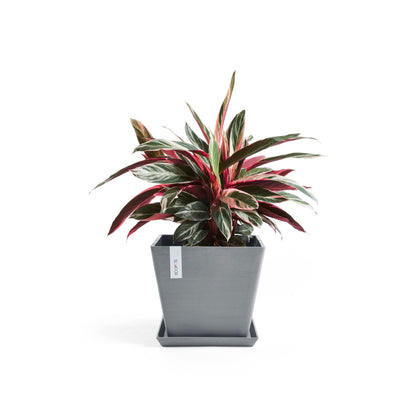 Kukkaruukku - Ecopots - Rotterdam 30cm siniharmaa - Ecopotskauppa - Uuden aikakauden kukkaruukku