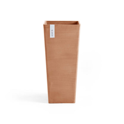 Kukkaruukku - Ecopots - Rotterdam korkea 70cm terracotta - Ecopotskauppa - Uuden aikakauden kukkaruukku