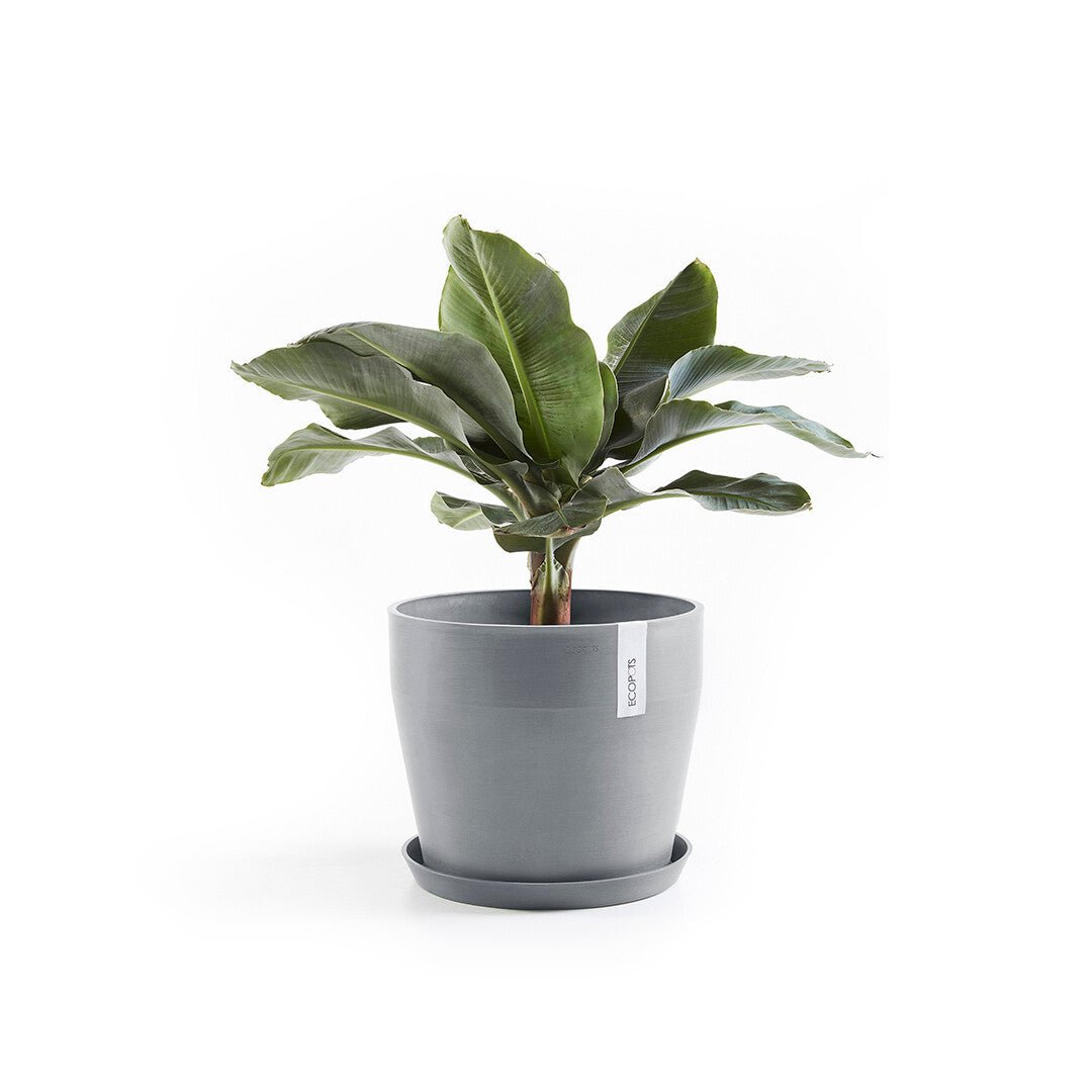 Kukkaruukku - Ecopots - Sankara 40cm siniharmaa - Ecopotskauppa - Uuden aikakauden kukkaruukku