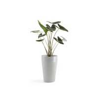 Sankara Mid-Height Planter 55cm White Grey