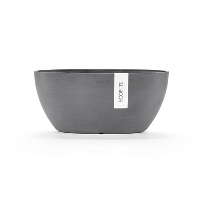 Kukkaruukku - Ecopots - Sofia 30cm harmaa - Ecopotskauppa - Uuden aikakauden kukkaruukku
