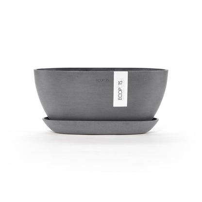 Kukkaruukku - Ecopots - Sofia 30cm harmaa - Ecopotskauppa - Uuden aikakauden kukkaruukku