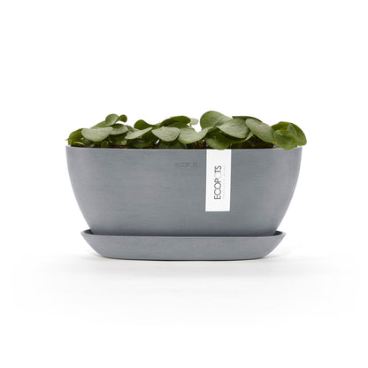 Kukkaruukku - Ecopots - Sofia 30cm siniharmaa - Ecopotskauppa - Uuden aikakauden kukkaruukku