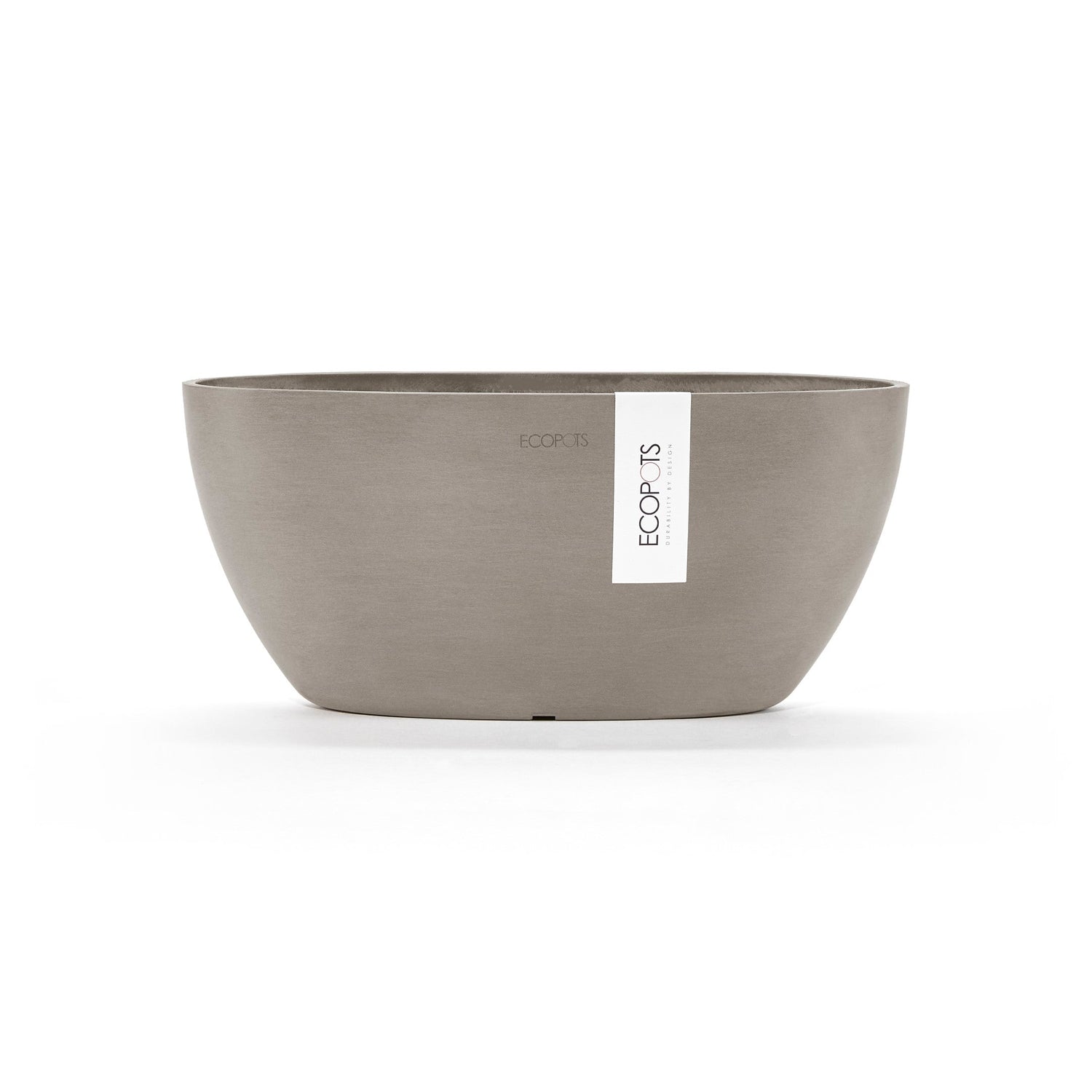 Kukkaruukku - Ecopots - Sofia 30cm taupe - Ecopotskauppa - Uuden aikakauden kukkaruukku