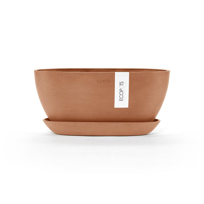Kukkaruukku - Ecopots - Sofia 30cm terracotta - Ecopotskauppa - Uuden aikakauden kukkaruukku
