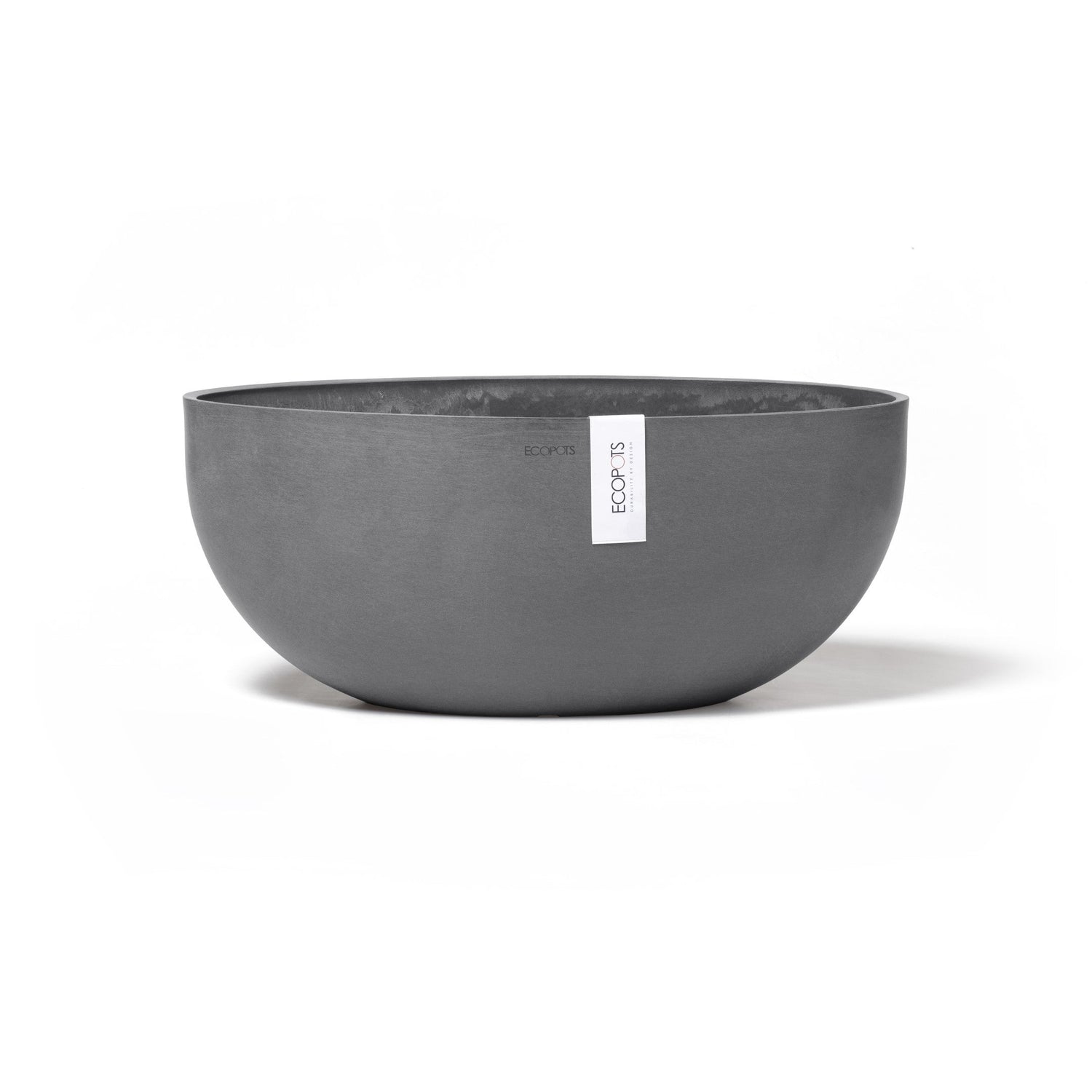Kukkaruukku - Ecopots - Sofia 43cm harmaa - Ecopotskauppa - Uuden aikakauden kukkaruukku