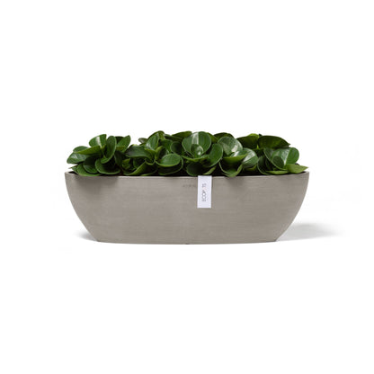 Kukkaruukku - Ecopots - Sofia pitkä 56cm taupe - Ecopotskauppa - Uuden aikakauden kukkaruukku