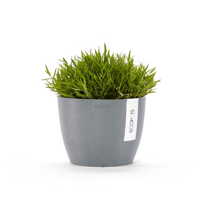 Kukkaruukku - Ecopots - Tukholma 16cm siniharmaa - Ecopotskauppa - Uuden aikakauden kukkaruukku