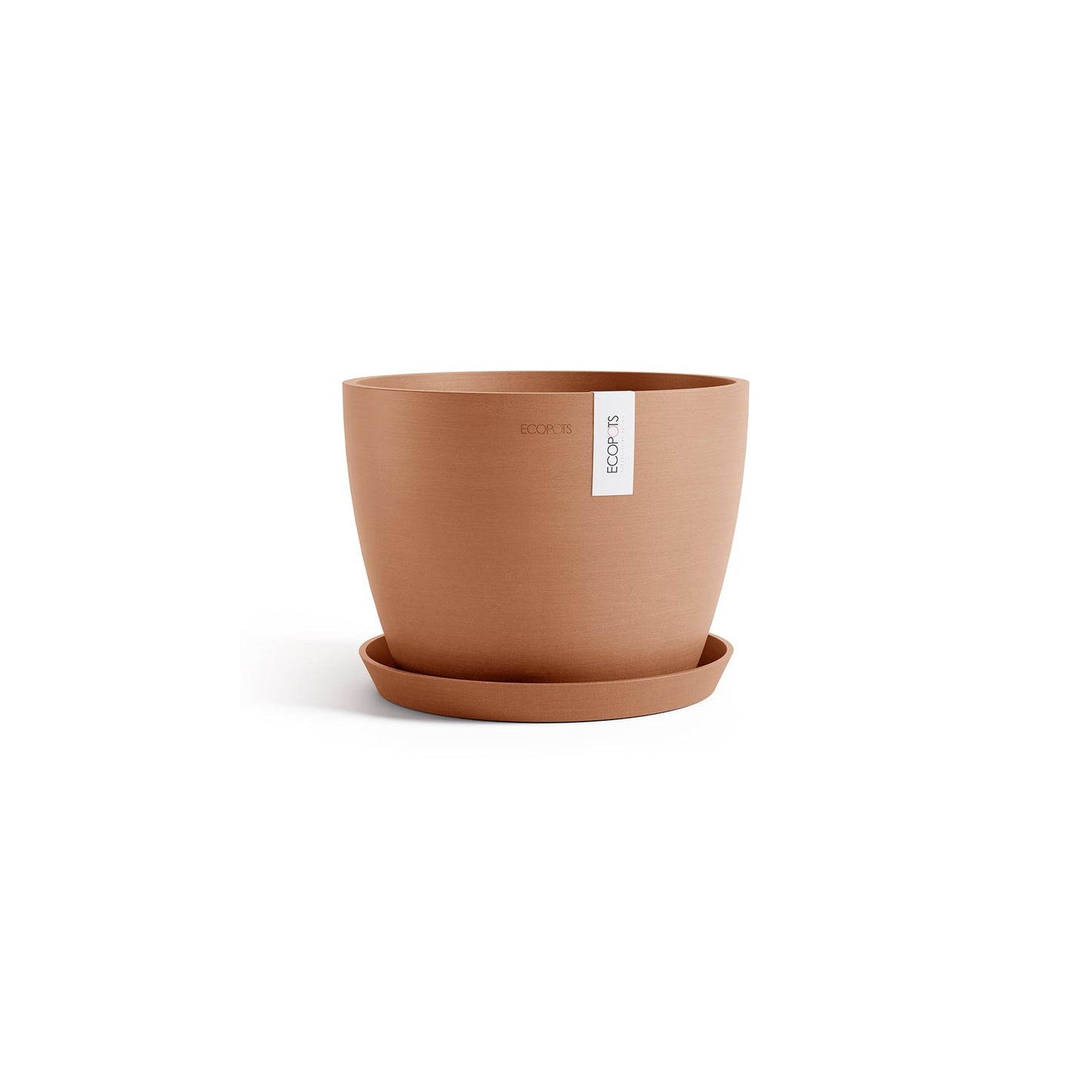 Kukkaruukku - Ecopots - Tukholma 31cm terracotta - Ecopotskauppa - Uuden aikakauden kukkaruukku