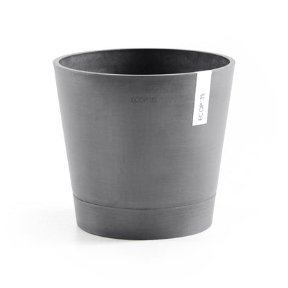 Kukkaruukku - Ecopots - Venetsia 30cm harmaa - Ecopotskauppa - Uuden aikakauden kukkaruukku