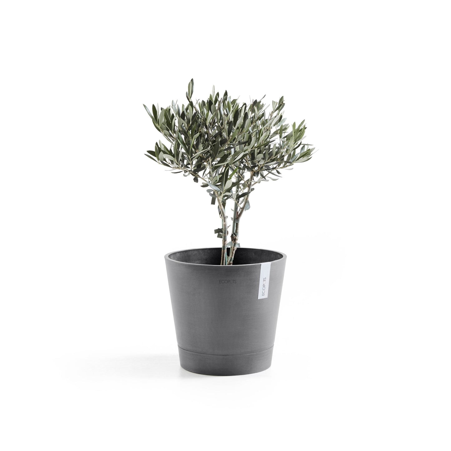 Kukkaruukku - Ecopots - Venetsia 40cm harmaa - Ecopotskauppa - Uuden aikakauden kukkaruukku