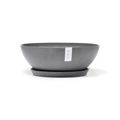 Kukkaruukku - Ecopots - Vienna 50cm harmaa - Ecopotskauppa - Uuden aikakauden kukkaruukku
